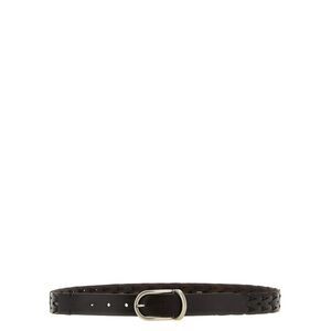 Brunello Cucinelli Men Braided Leather Belt